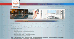 Desktop Screenshot of electricite-generale-domotique.com